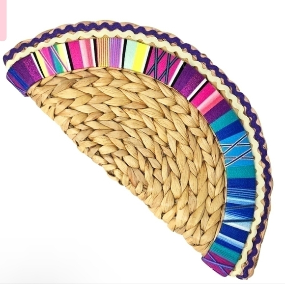 Le Pom Pom Handbags - Le Pom Pom Penny Sara Straw Bag